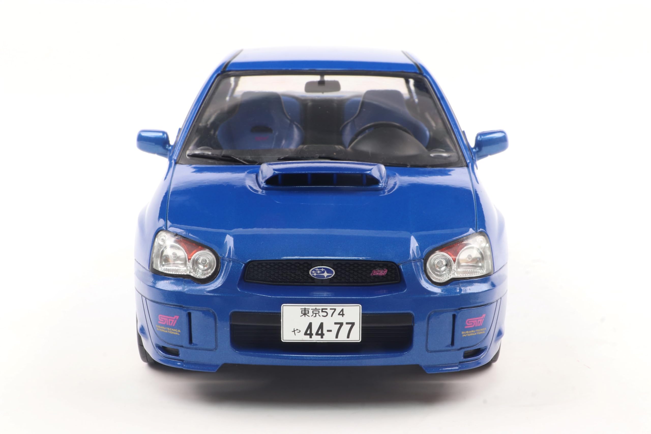 1:18 Subaru Impreza WRX STI Sonic Blue 2003 : Amazon.ca: Toys & Games